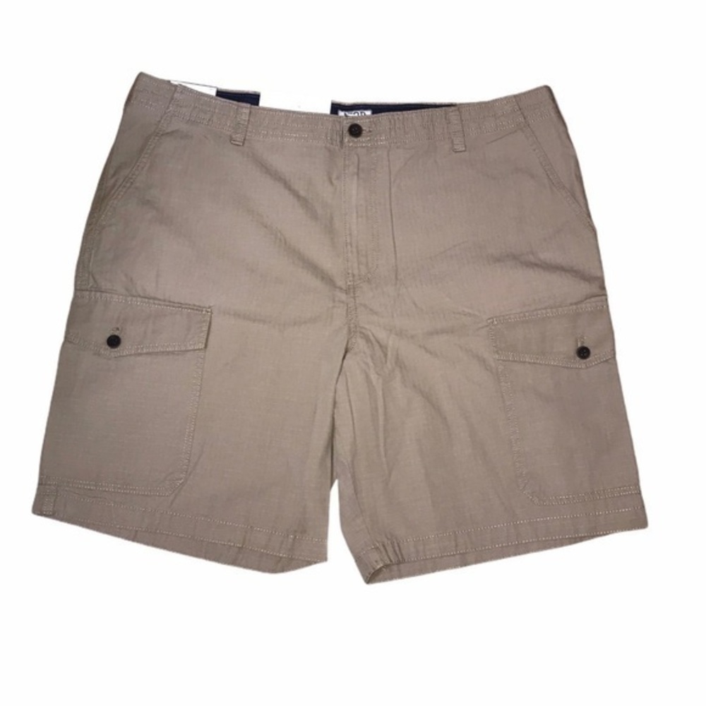 IZOD Cargo Shorts - Cedarwood Khaki -Size 40